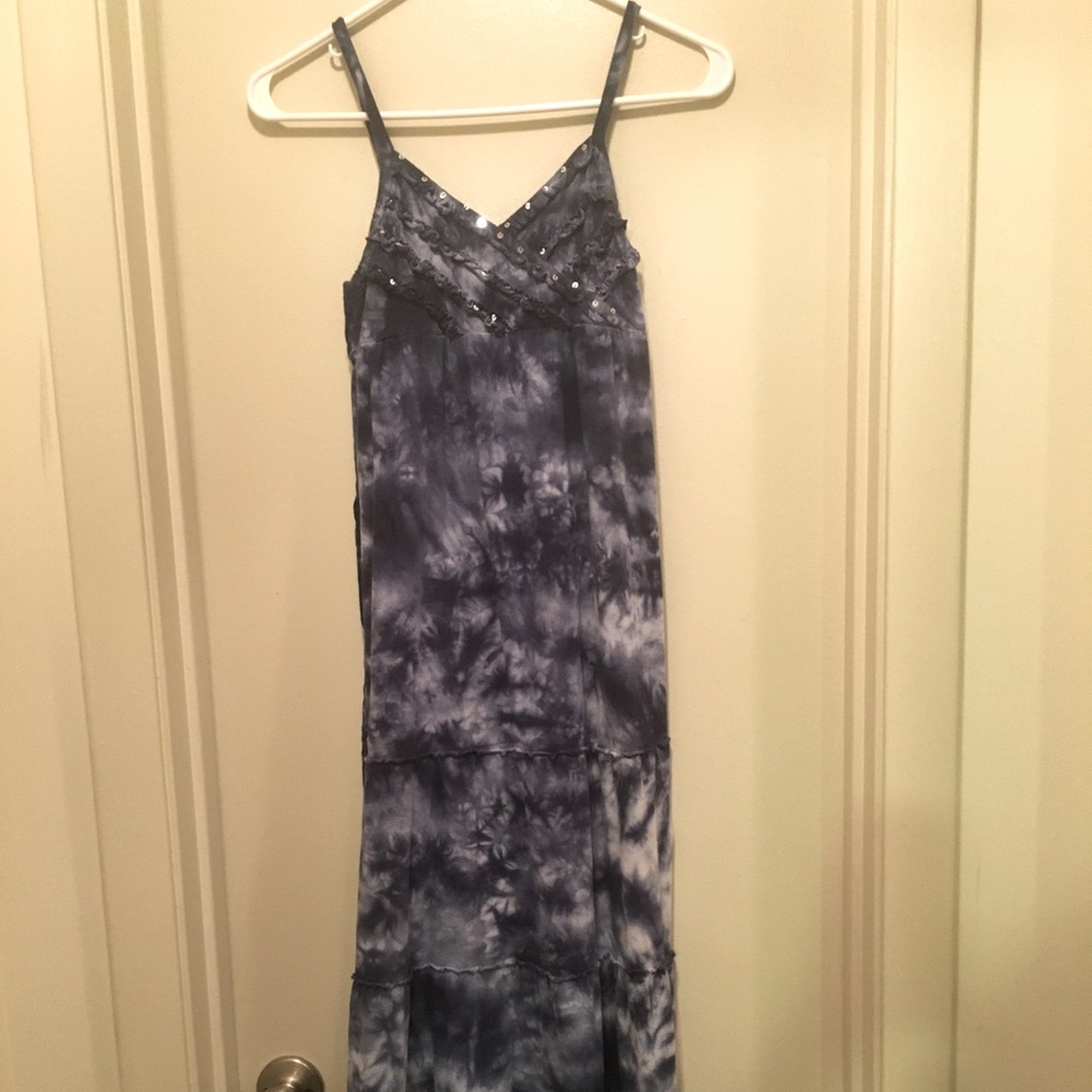 Justice size 12 girls tie dye sundress